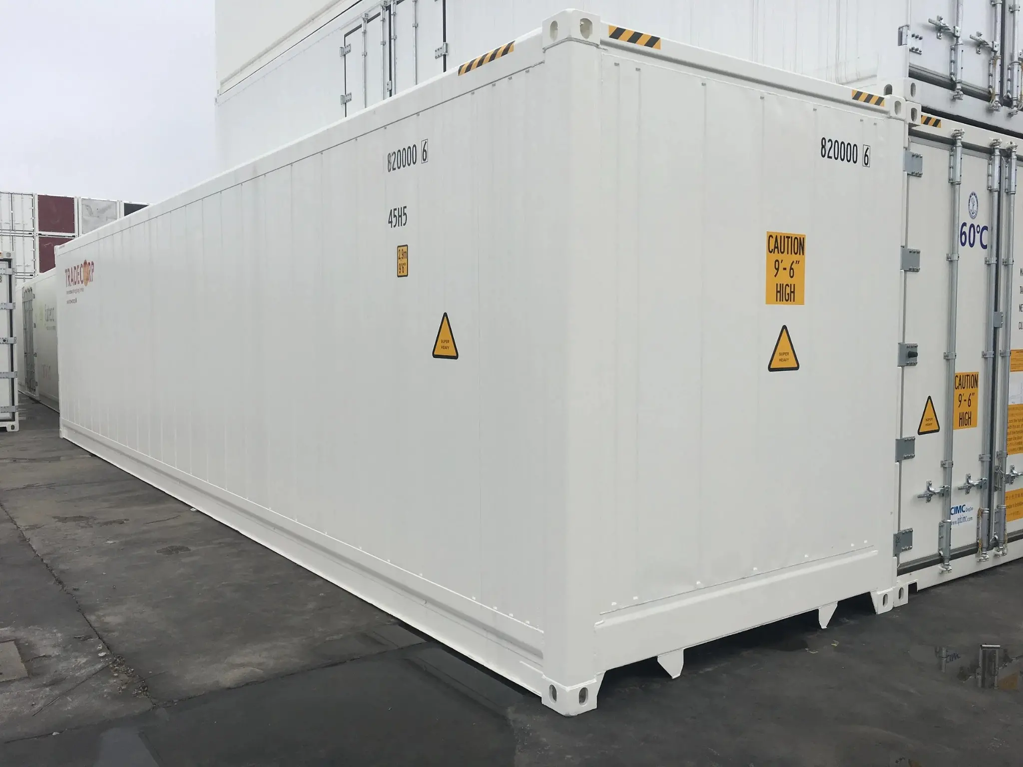 40ft High Cube Insulated Container